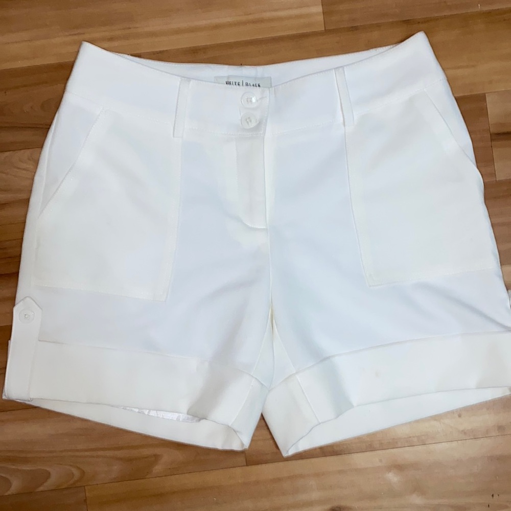 White House Black Market White Shorts
